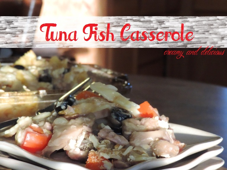 Dairy Free Tuna Fish Casserole