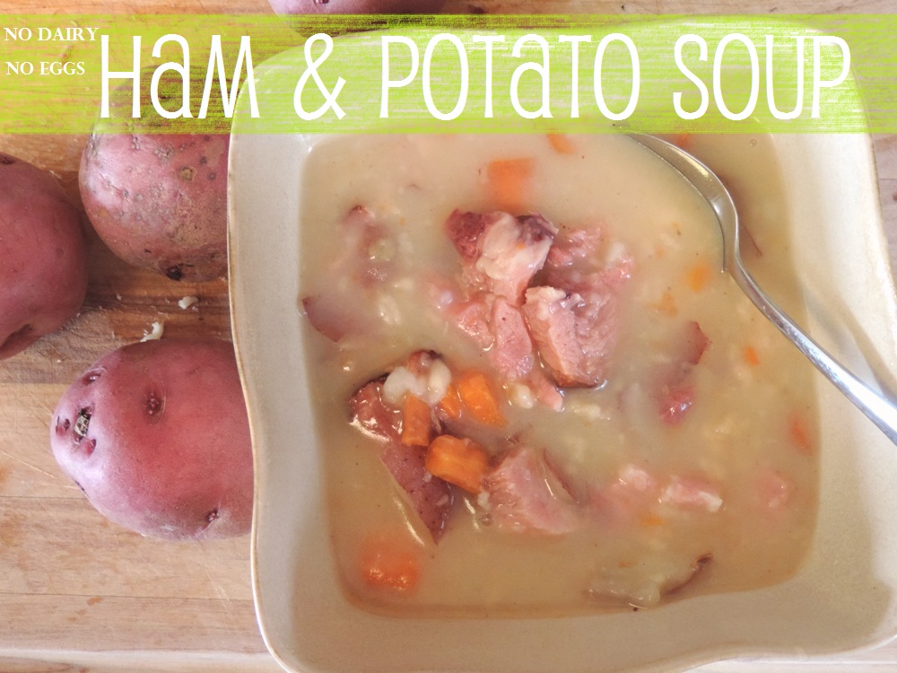 Ham and Potato Soup Dairy and Egg Free