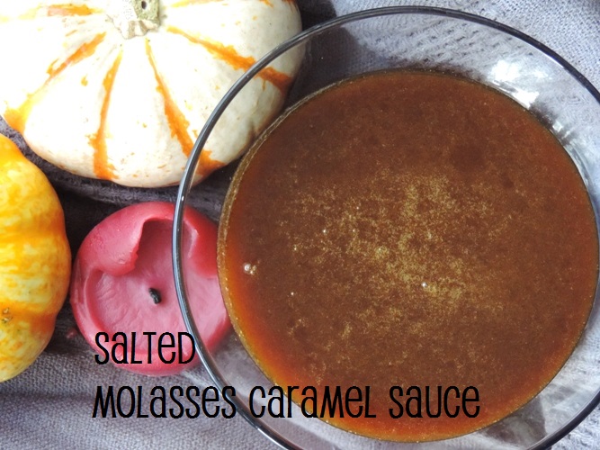 Salted Molasses Caramel Sauce